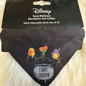 🩷5/$10 Disney Black Bandana Cat Collar
